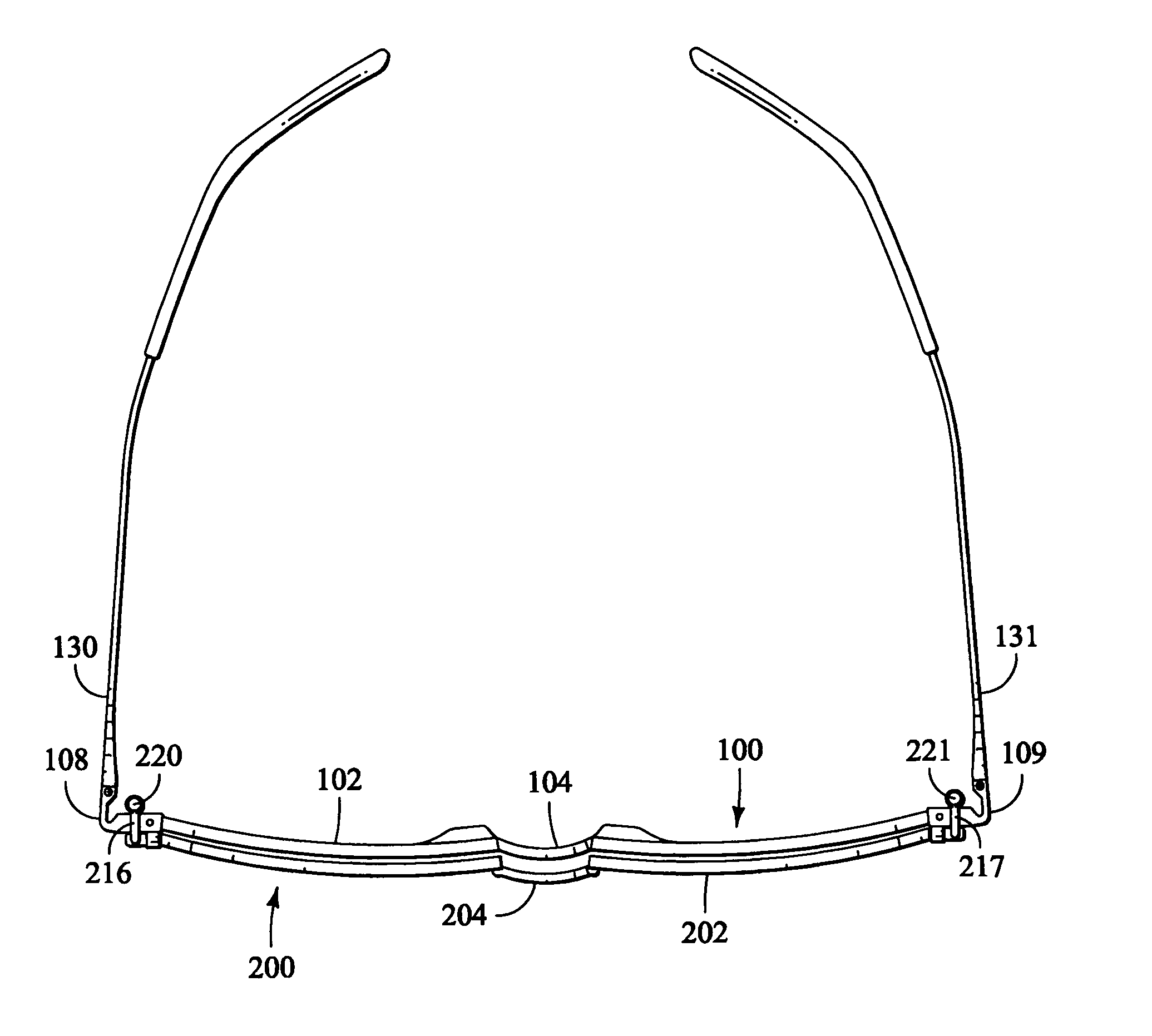 Rotatable and removable auxiliary eyewear system