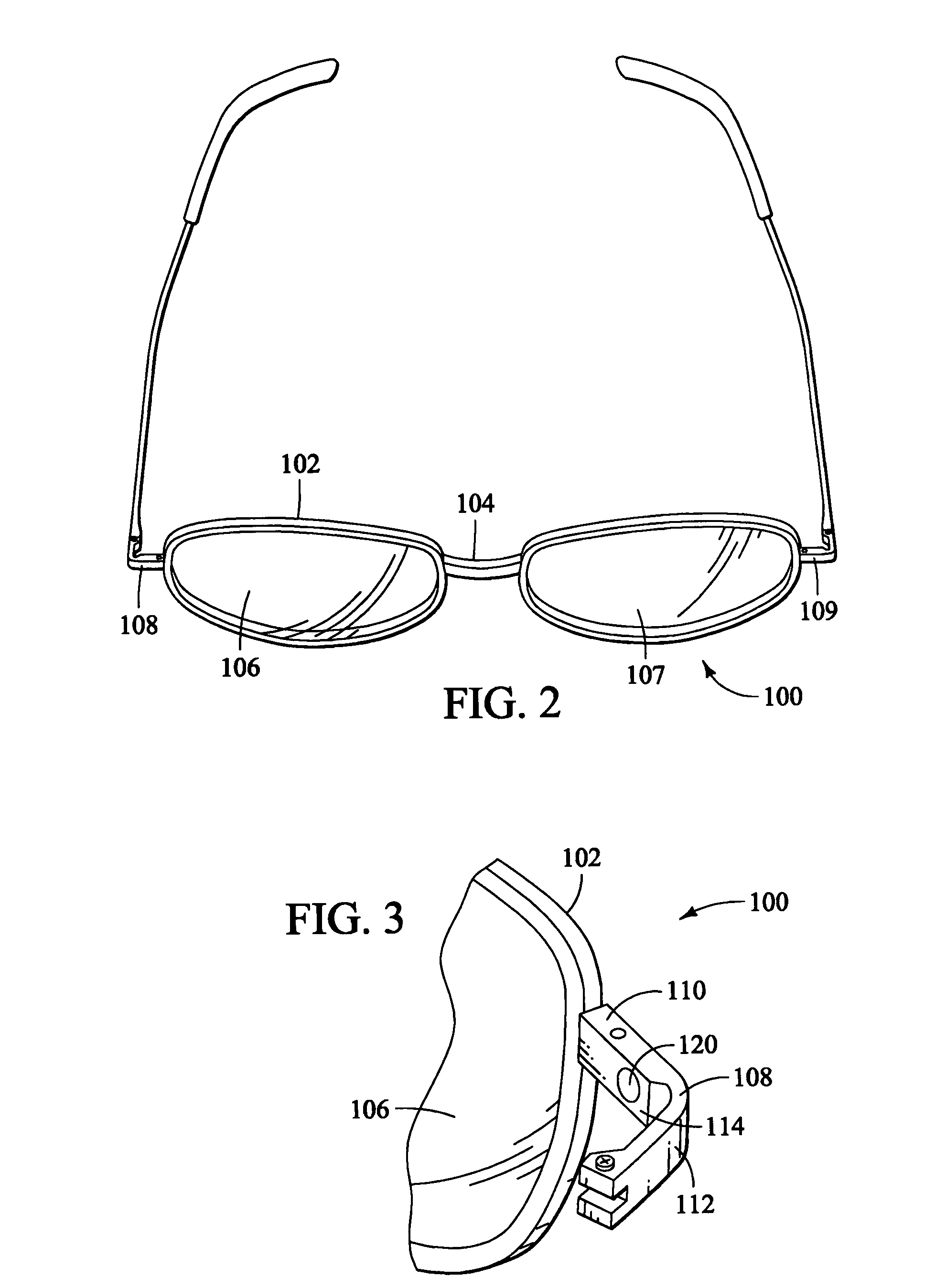 Rotatable and removable auxiliary eyewear system