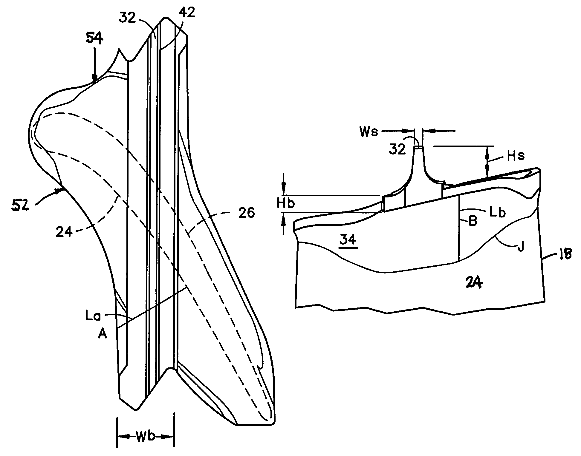 Rotor blade for a rotary machine