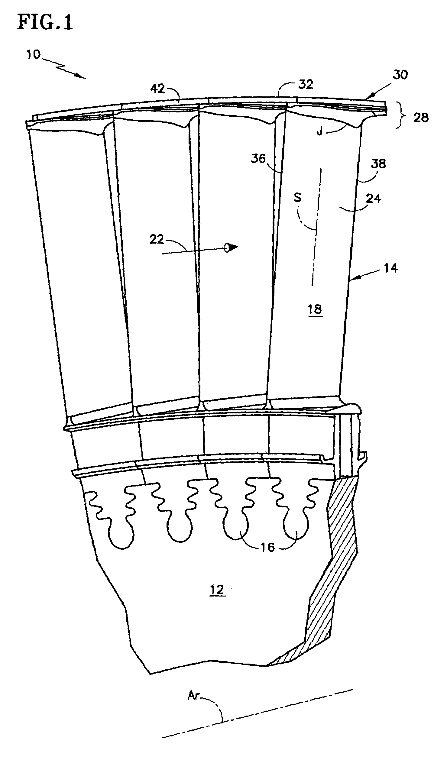 Rotor blade for a rotary machine