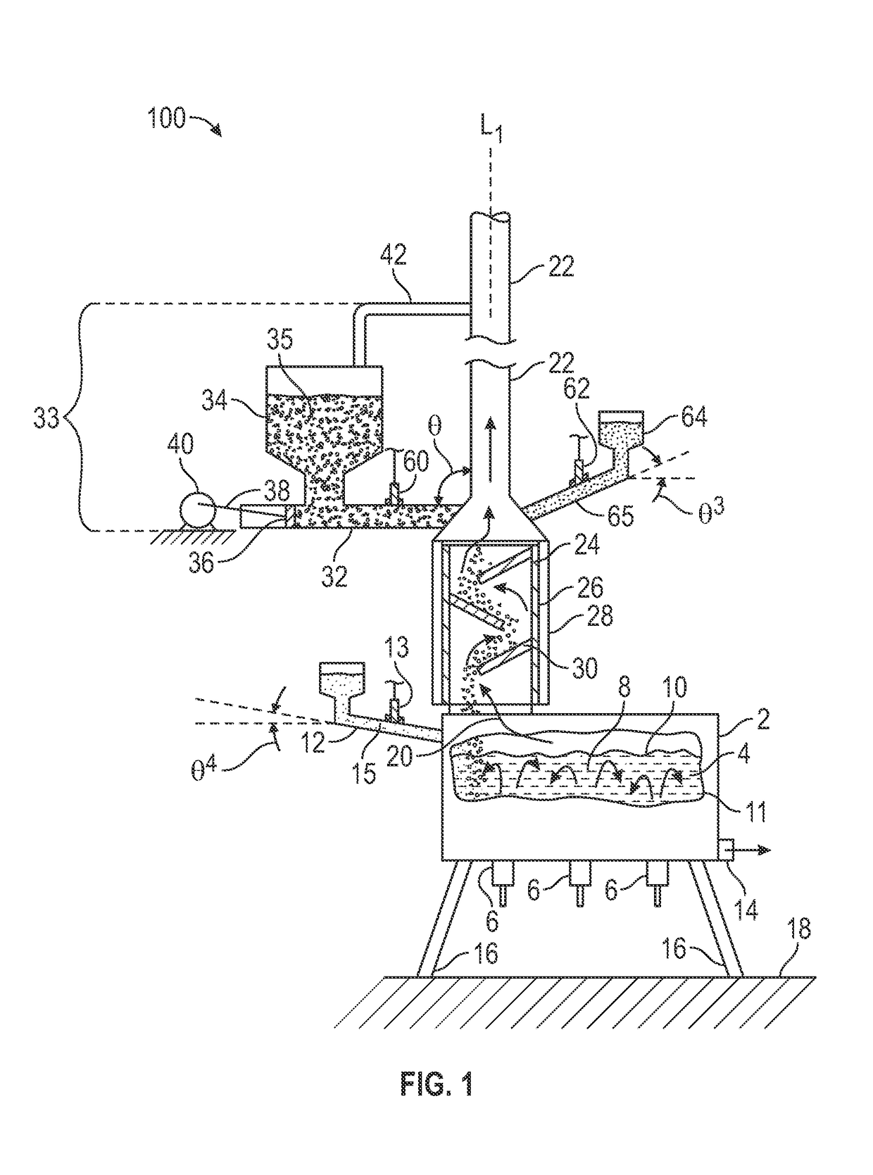 Apparatus, systems, and methods for pre-heating feedstock to a melter using melter exhaust