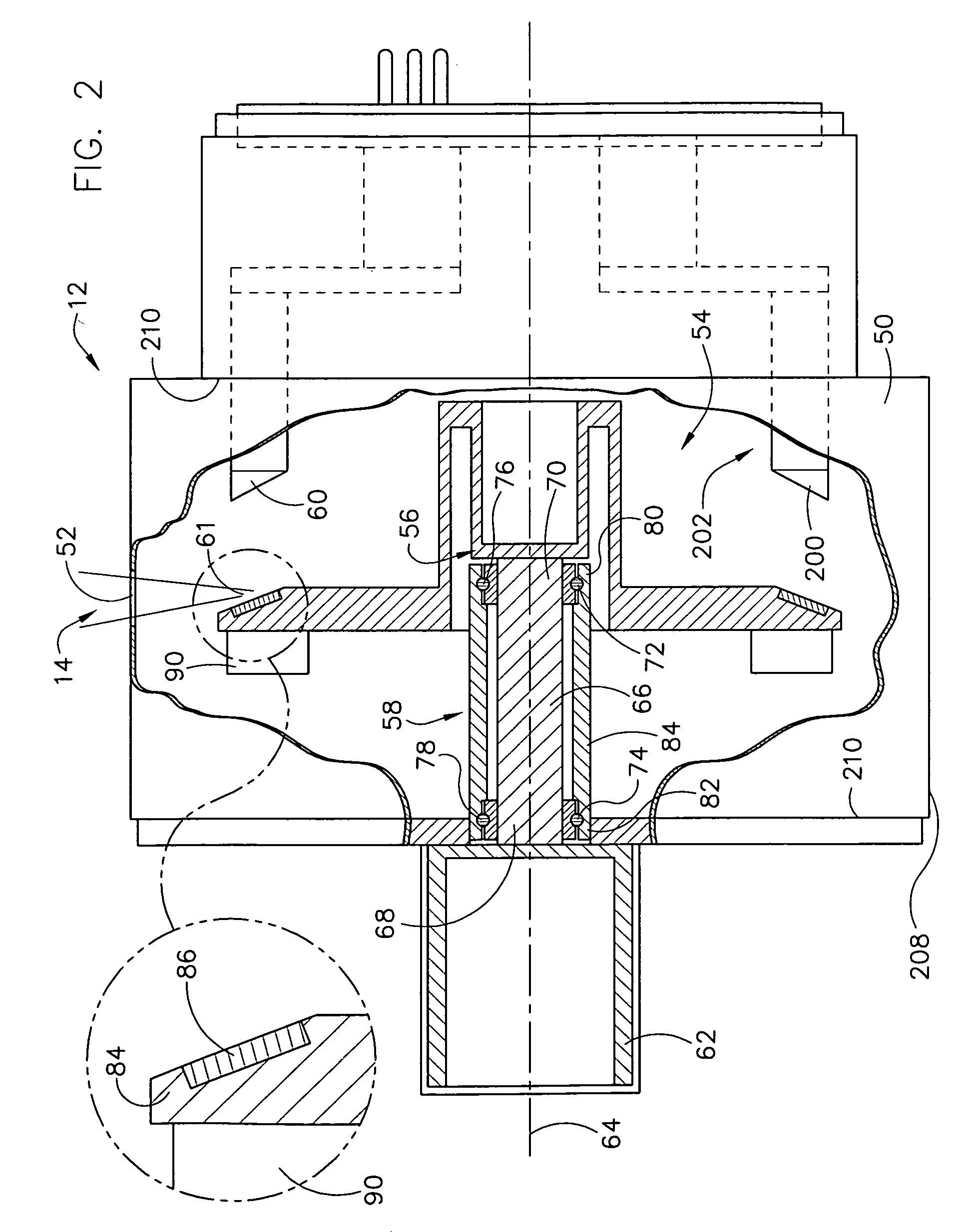 System and method to maintain target material in ductile state