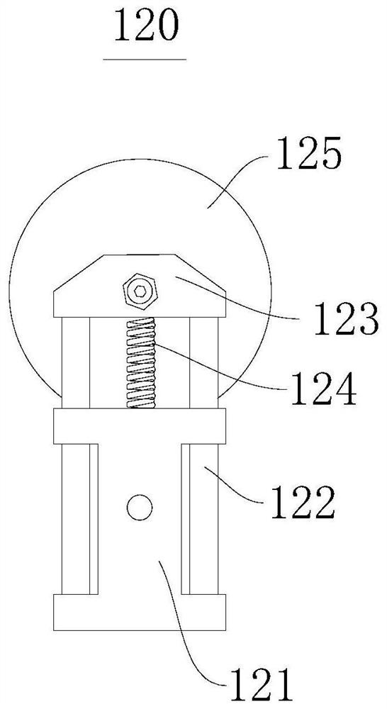 Glass substrate contrast detection device