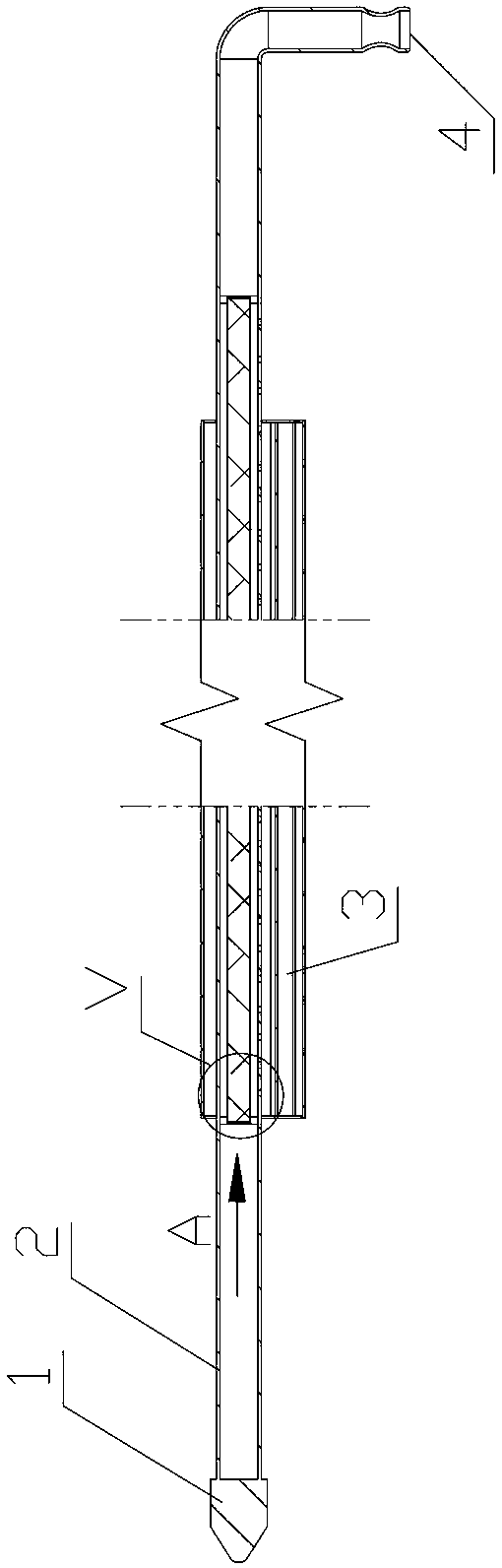 Environment-friendly light paste scraping device