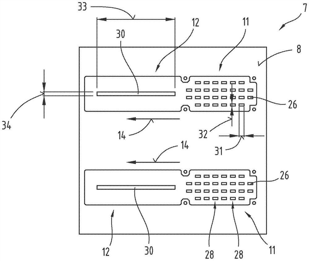 Air heat exchanger and method for producing same and electronic structure equipped therewith