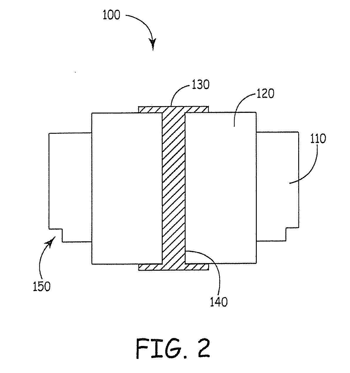 Injection molded ferrule for cofired feedthroughs