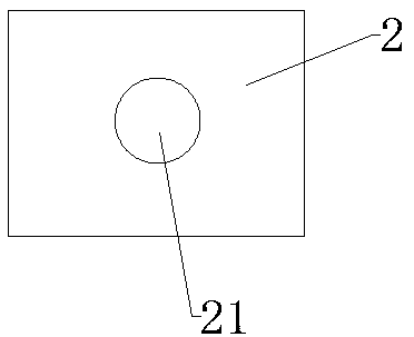 LED chip structure with electrode having opening