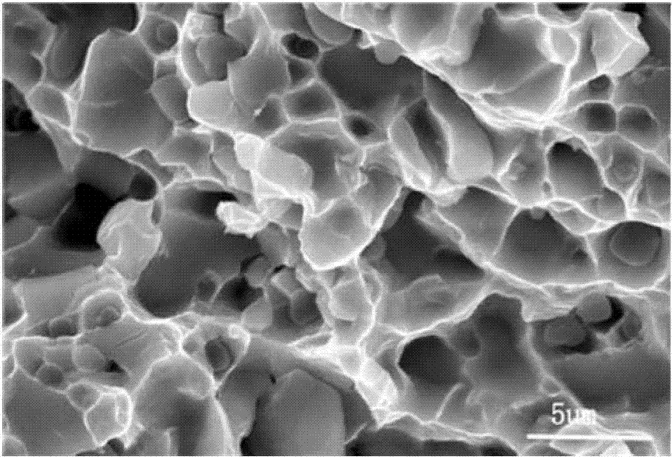 Silicon carbide particle reinforced 316L stainless steel substrate composite material and preparation method thereof