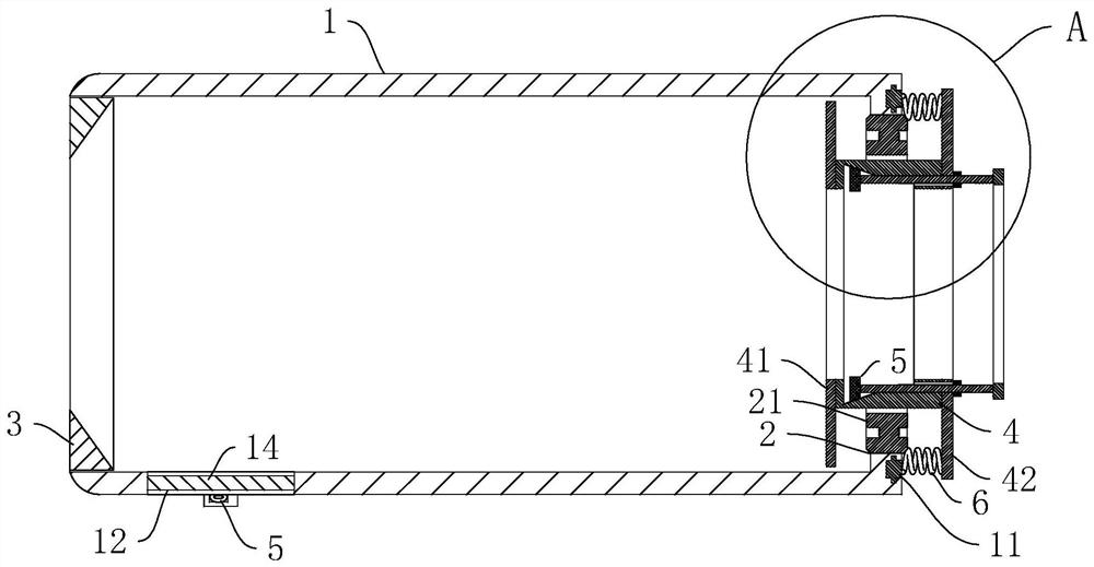 A micro damage detection dust isolation device