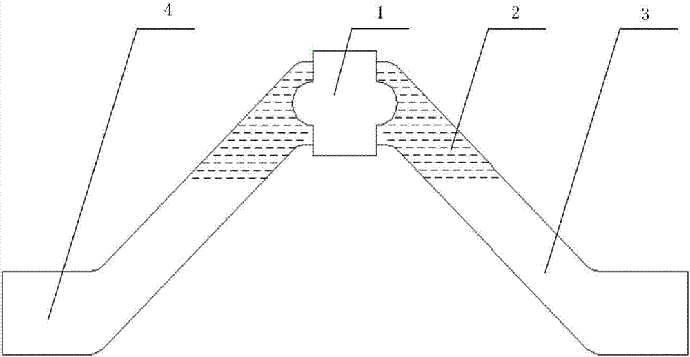 Conical insulator with VFTO suppression function