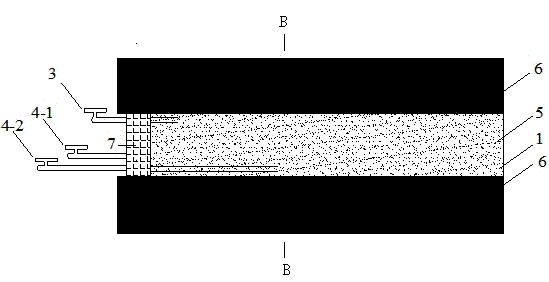 Method for forming easy-to-collapse drilled hole