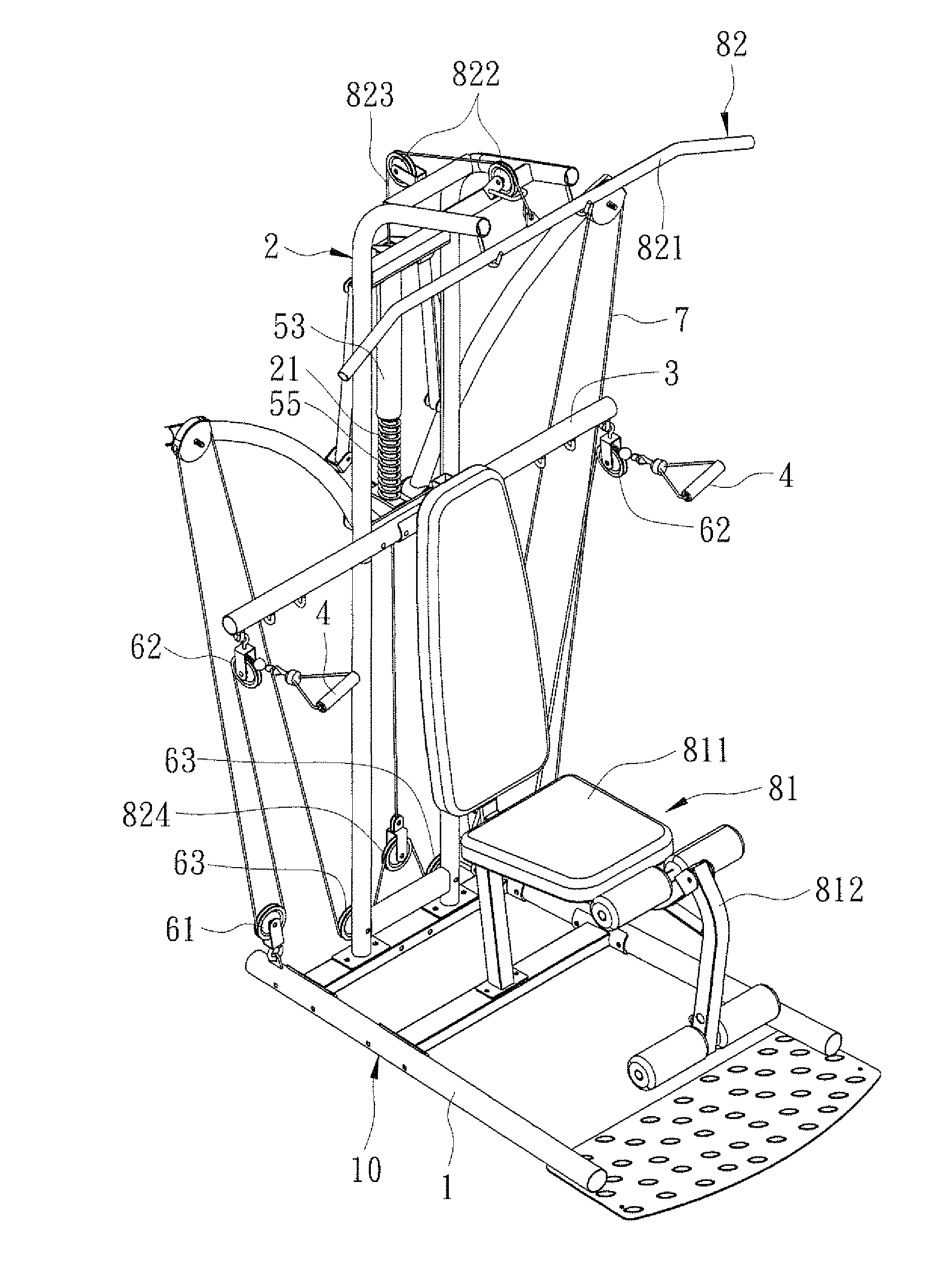 Arm exercising device