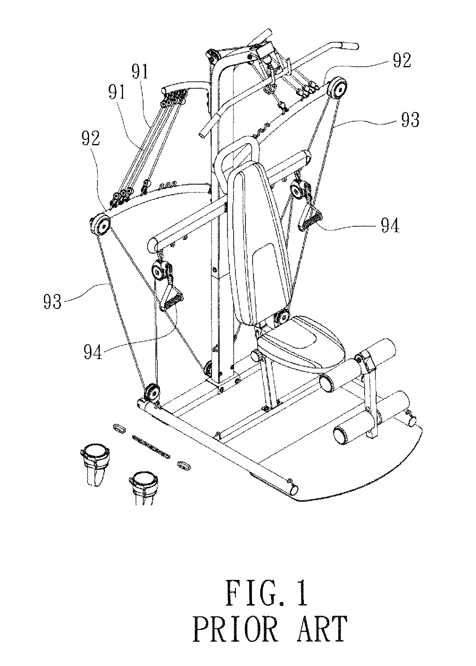 Arm exercising device