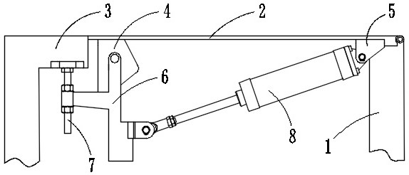 Anti-theft cover for large tank