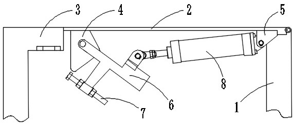 Anti-theft cover for large tank