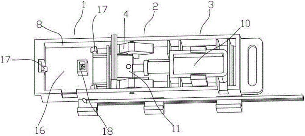 Rapid dispensing machine medicine discharging device