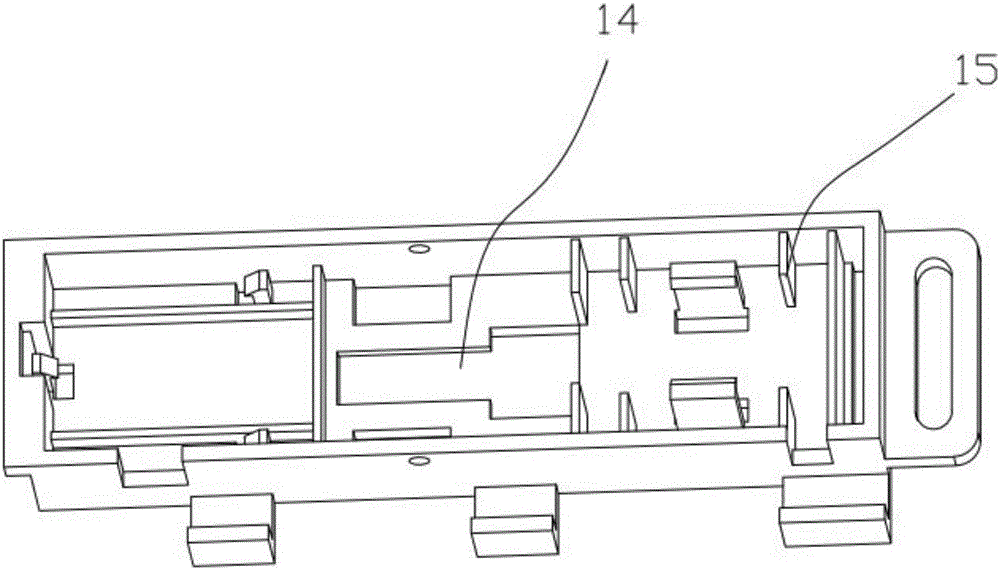 Rapid dispensing machine medicine discharging device