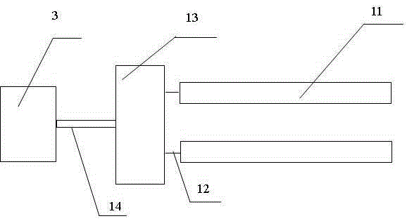 A novel mixing and material feeding structure