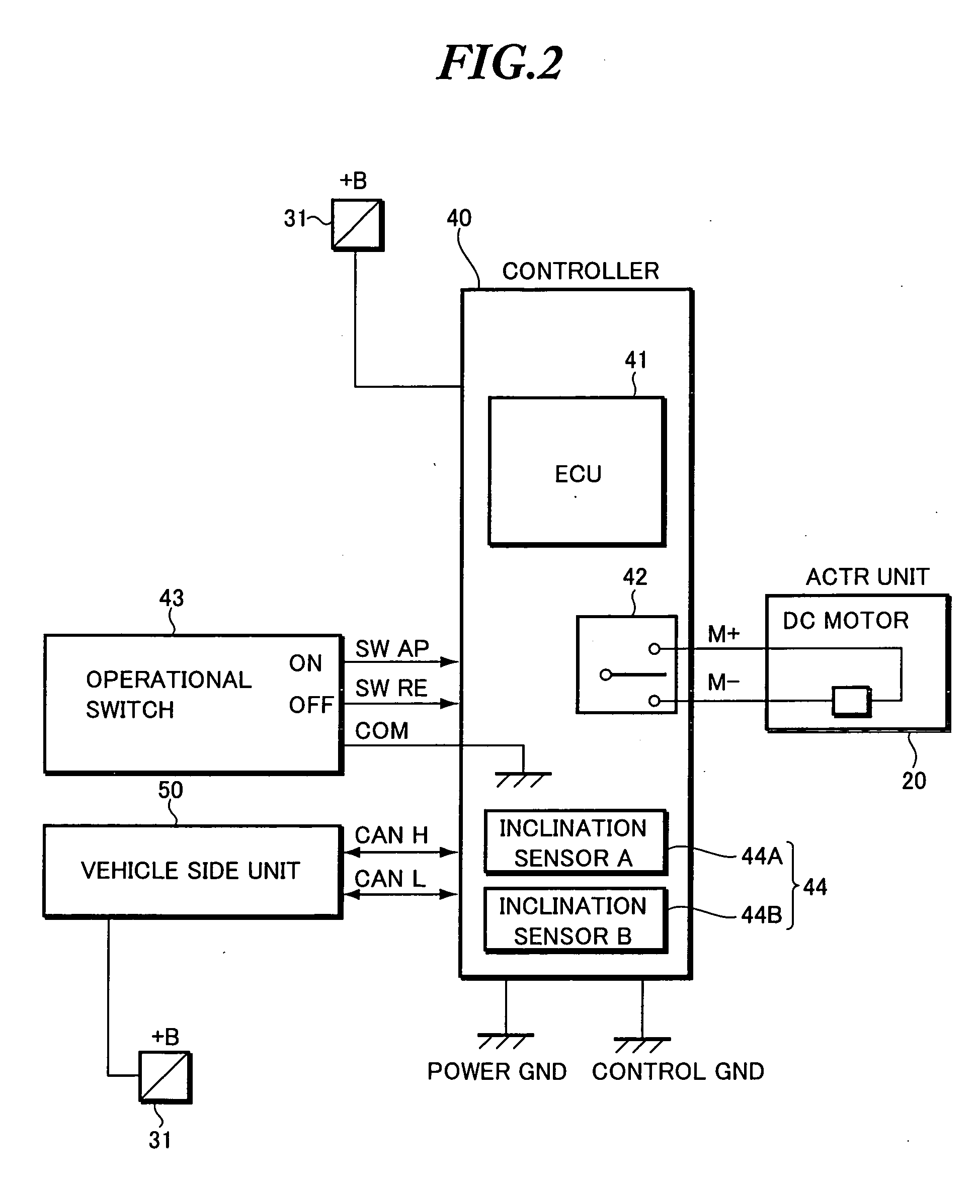 Electric parking brake system