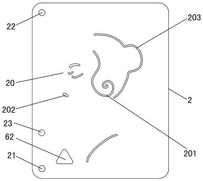 Drawing method and special drawing template kit for drawing method