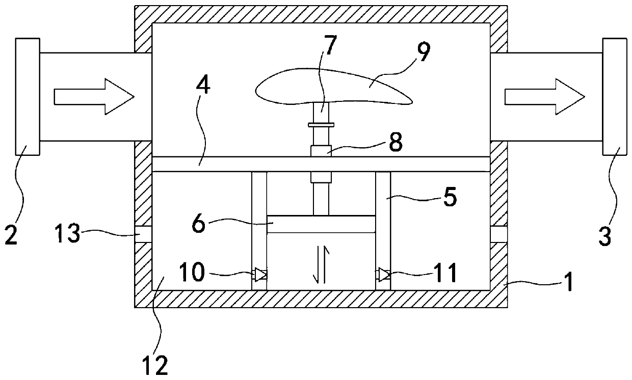 Drainage pipe connector with gas purification function for underground engineering construction