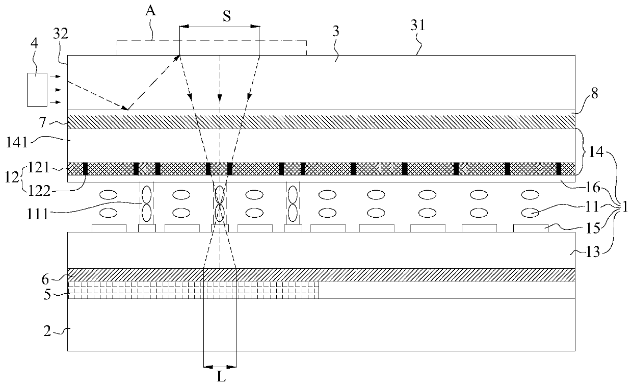 Display device, liquid crystal display panel and driving method of liquid crystal display panel