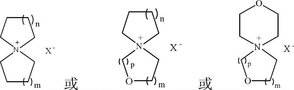 Spirocyclo-quaternary ammonium salt for supercapacitor and preparation method of spirocyclo-quaternary ammonium salt