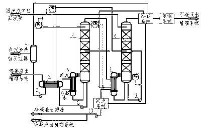 Recovering process of solvent tertiary butanol in production process of ammoximation