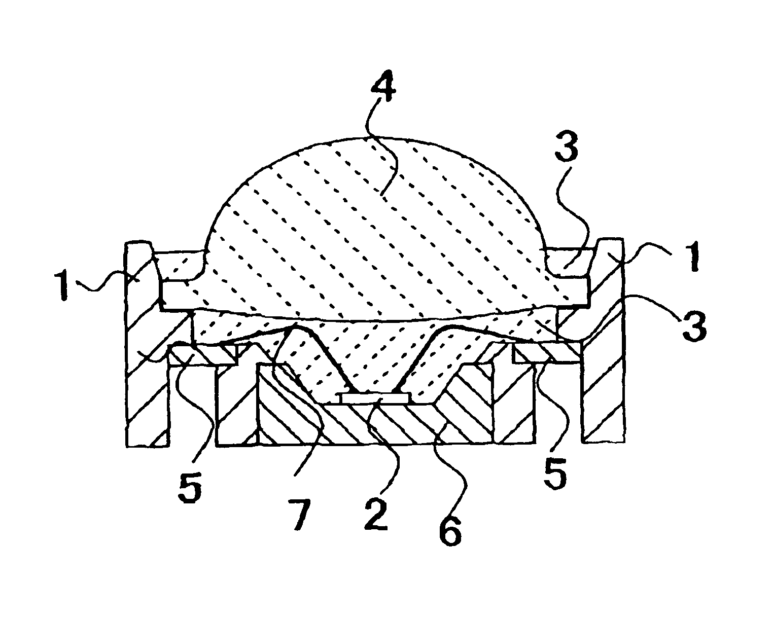 Light-emitting device and process for producing thereof