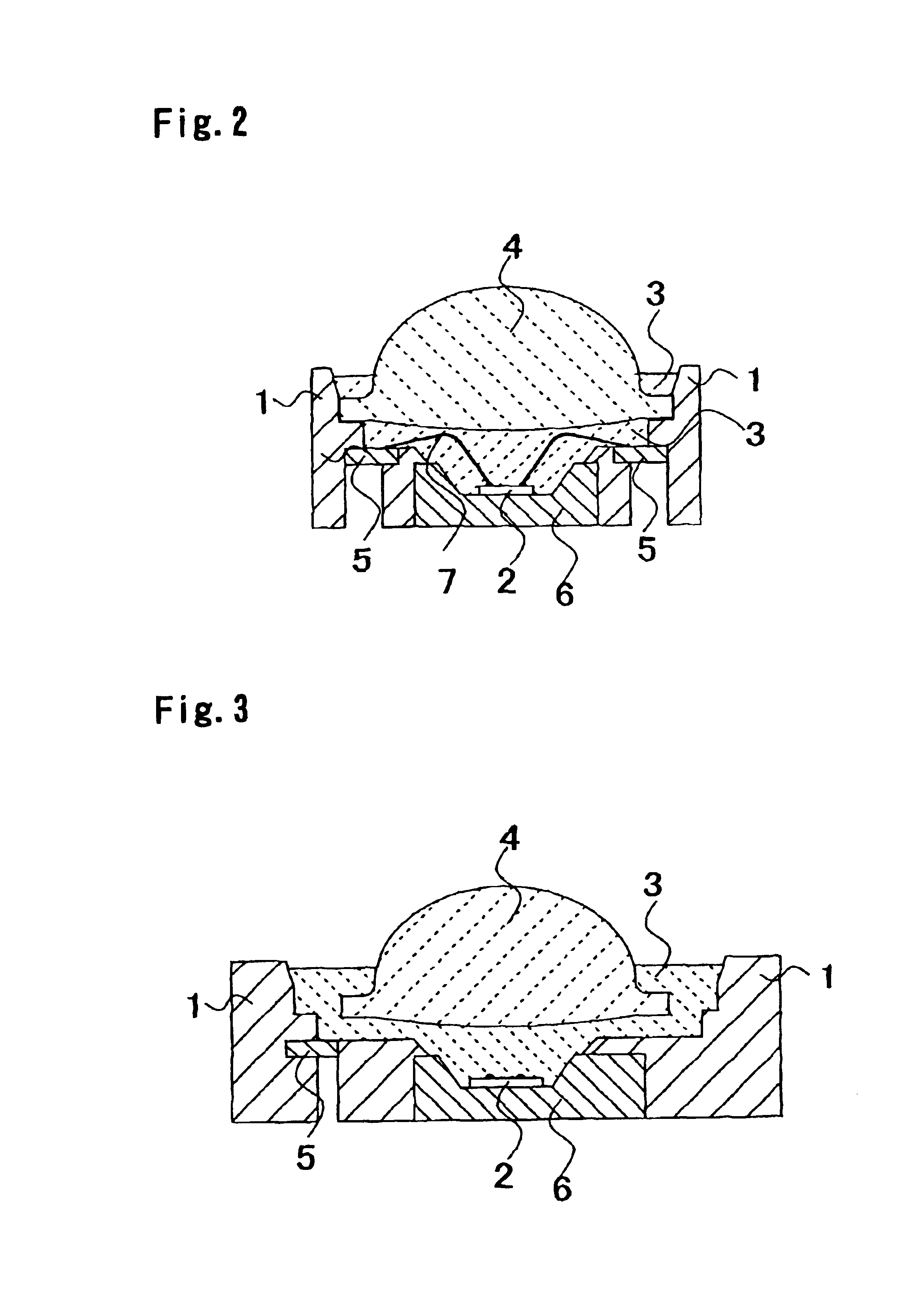 Light-emitting device and process for producing thereof