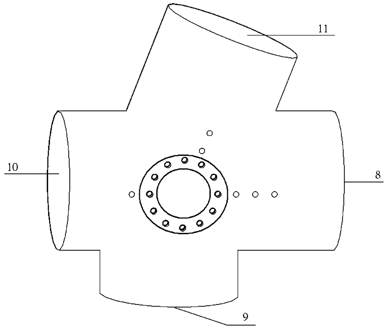 A measurement system and method for spray microscopic characteristics of a constant volume combustion device