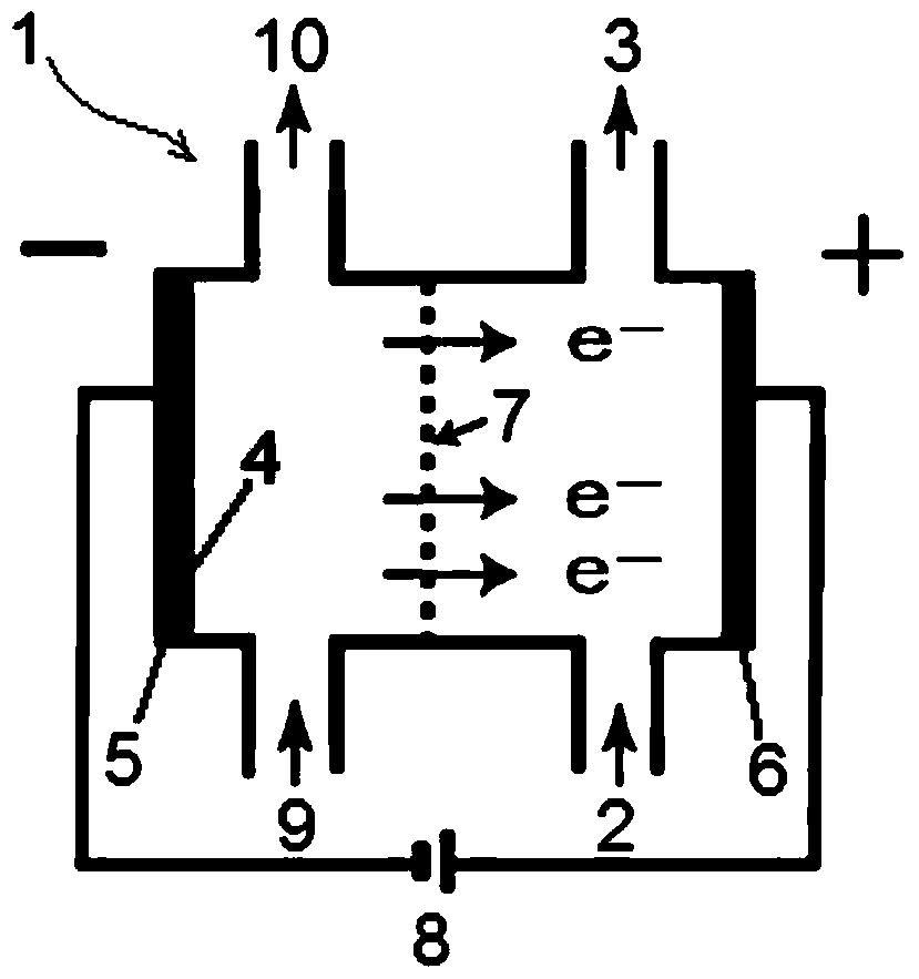 Nano-titanium photoelectrocatalytic water treatment device and method