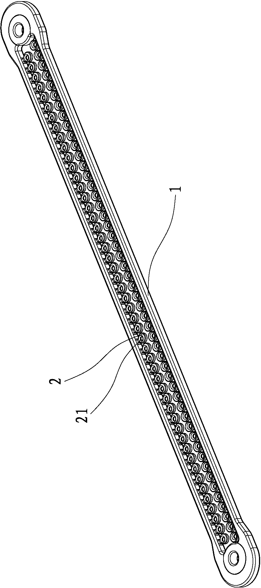 Elastic cable capable of preventing resilience loss and facture caused by overstretch