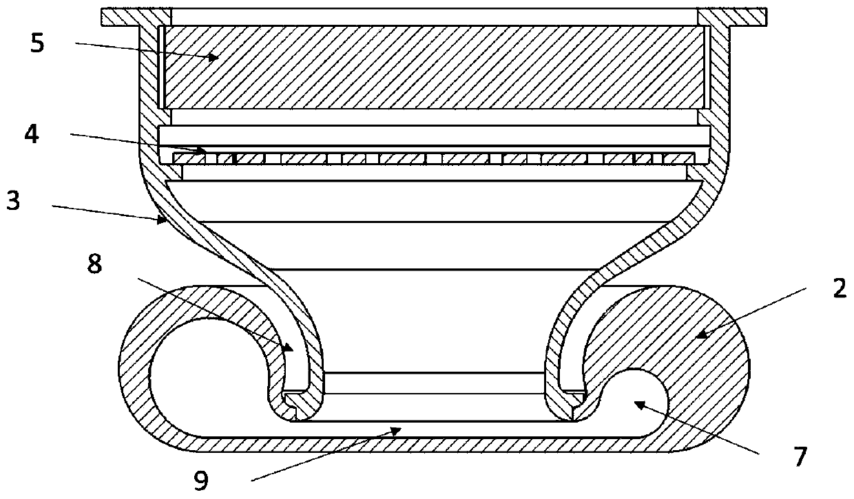 Burner for gas stove and gas stove