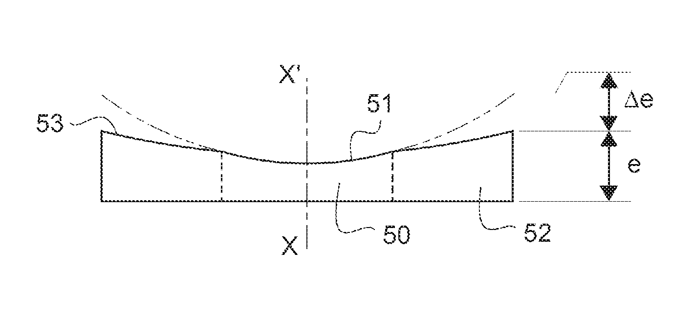 Ophthalmic lens and process for manufacturing such a lens