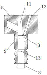 Novel shower nozzle