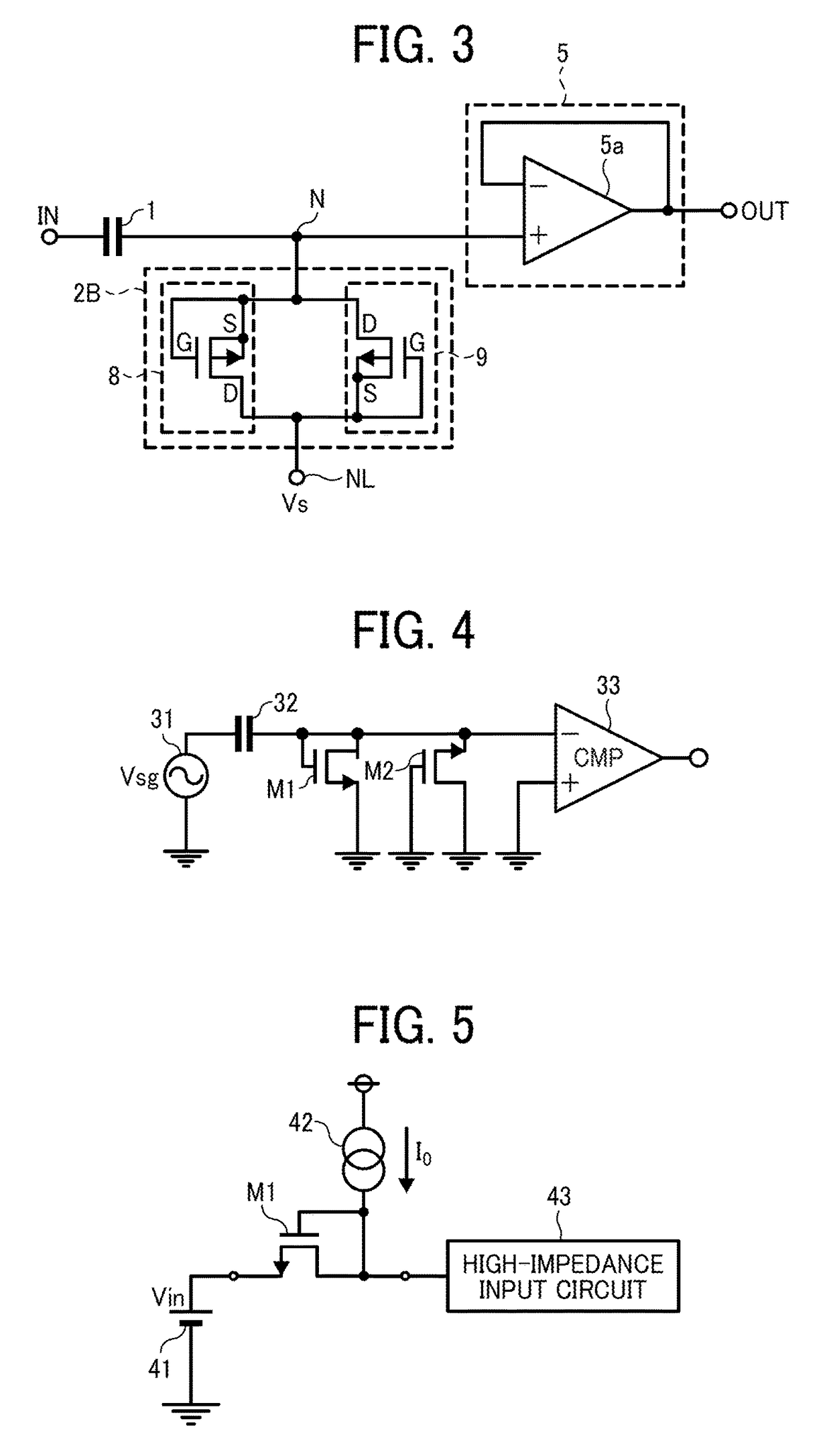 High-pass filter circuit and band-pass filter circuit