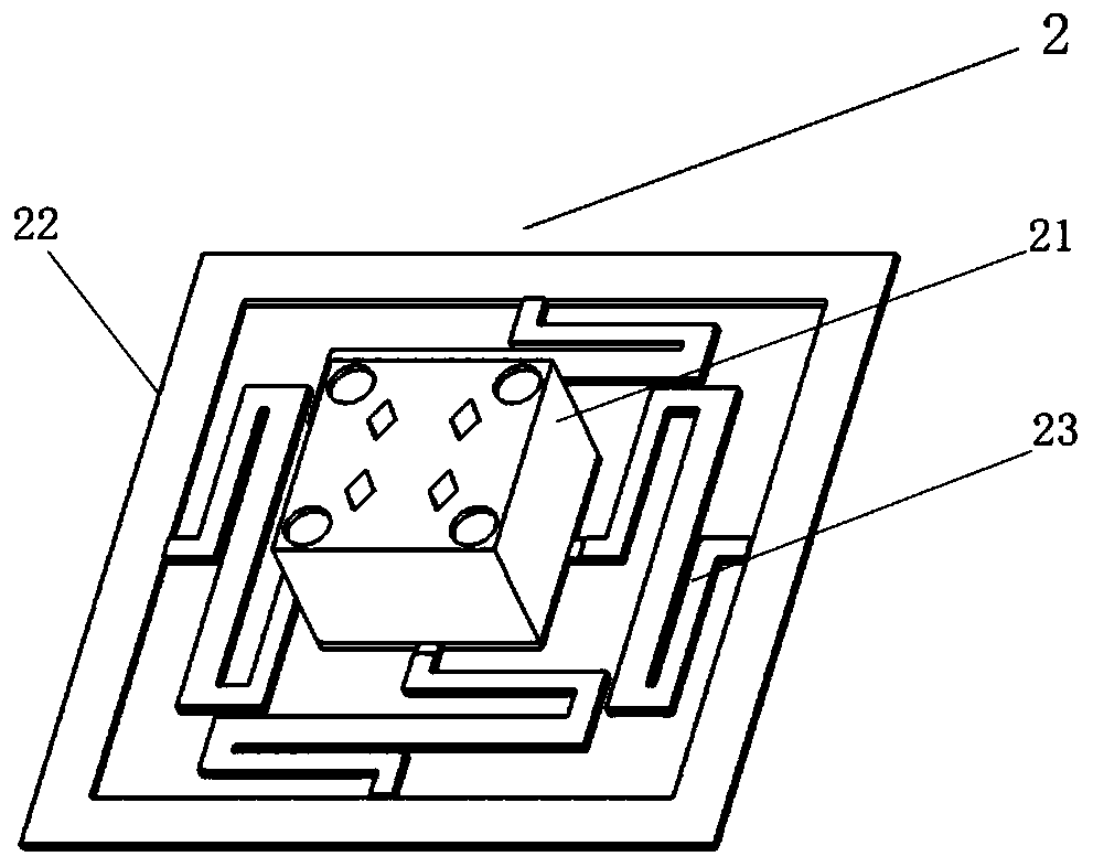 An ultra-broadband high-efficiency piezoelectric vibration energy harvesting device