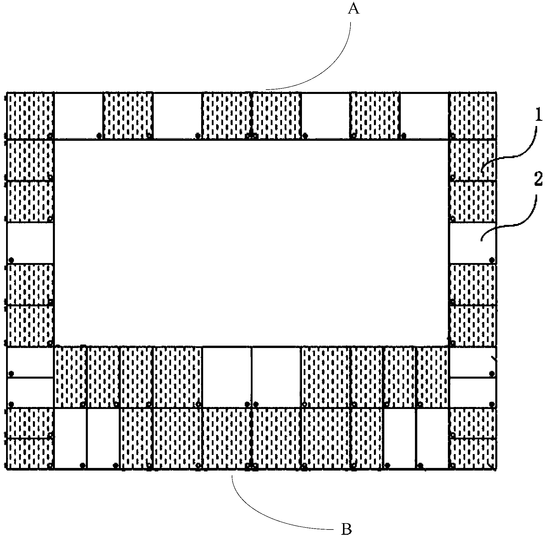 Pressure balance type floating body and mounting method thereof