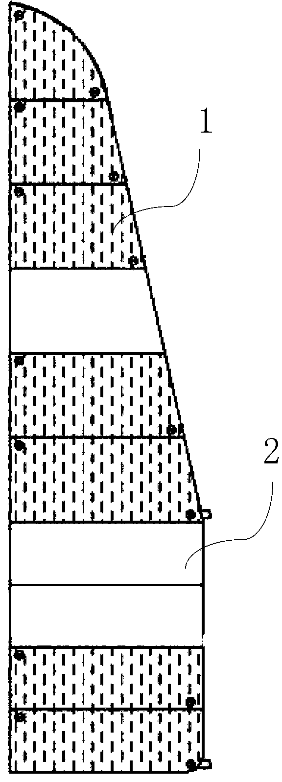 Pressure balance type floating body and mounting method thereof