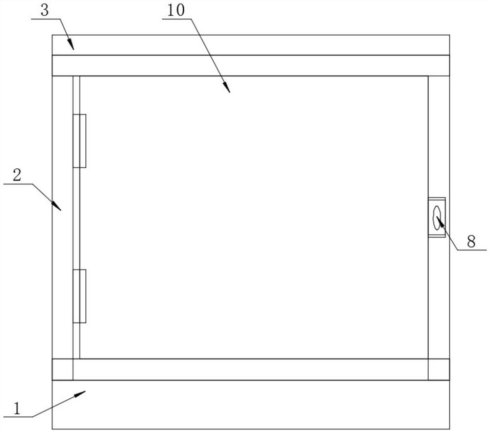 Convenient-to-assemble window component with adjusting mechanism for prefabricated building