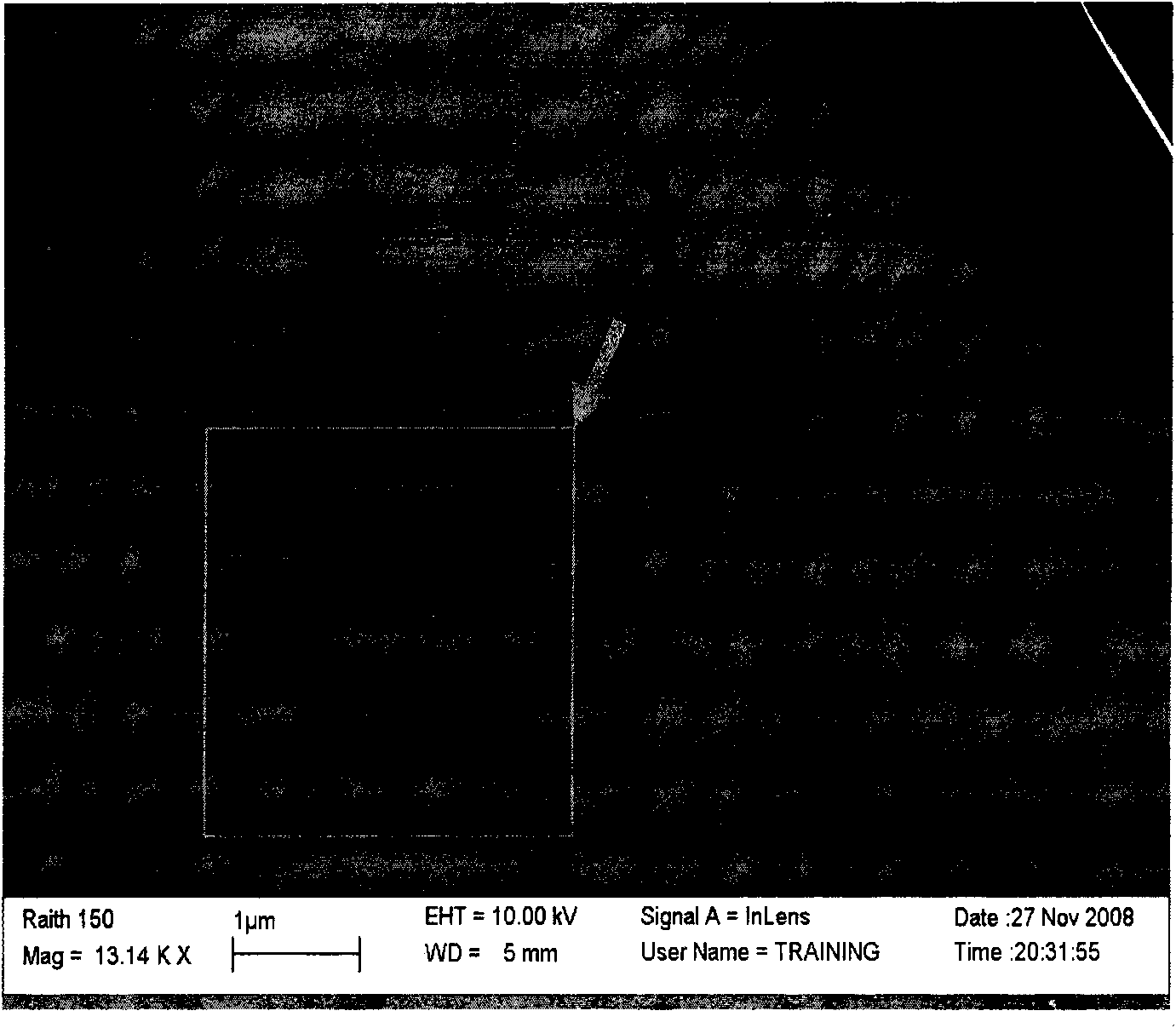 Method for preparing single-layer graphene film on SiO2 substrate directly