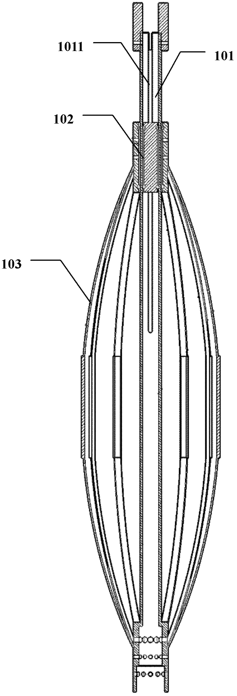 Detection apparatus for defects of inner and outer walls of pipeline based on remote field eddy current testing