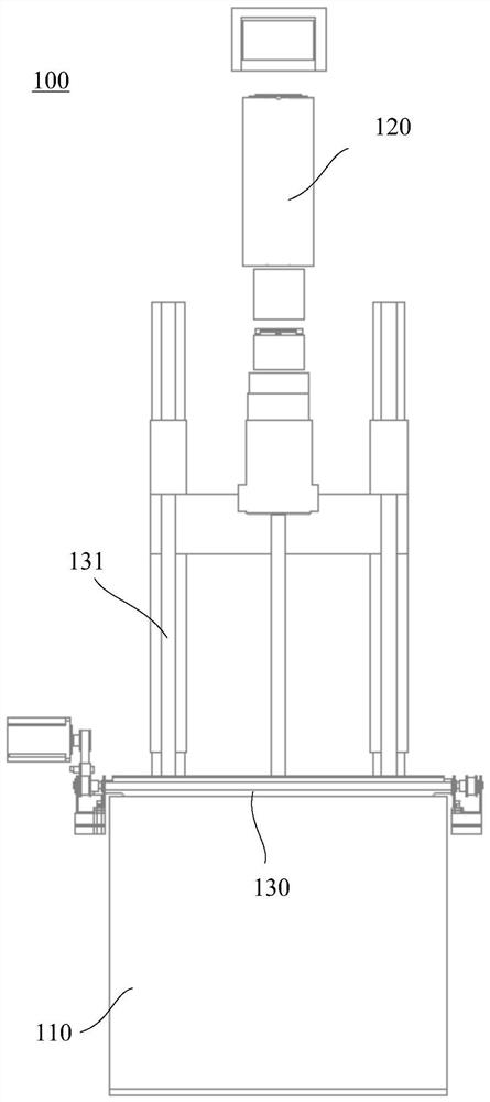 Photo-curing type 3D printing device and printing method