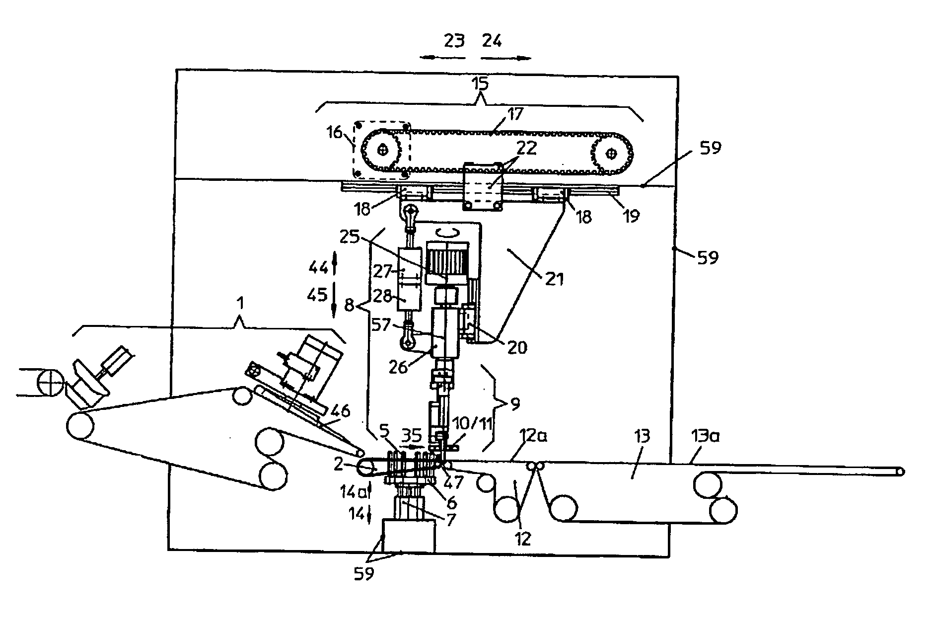 Knotting system for a dough strand