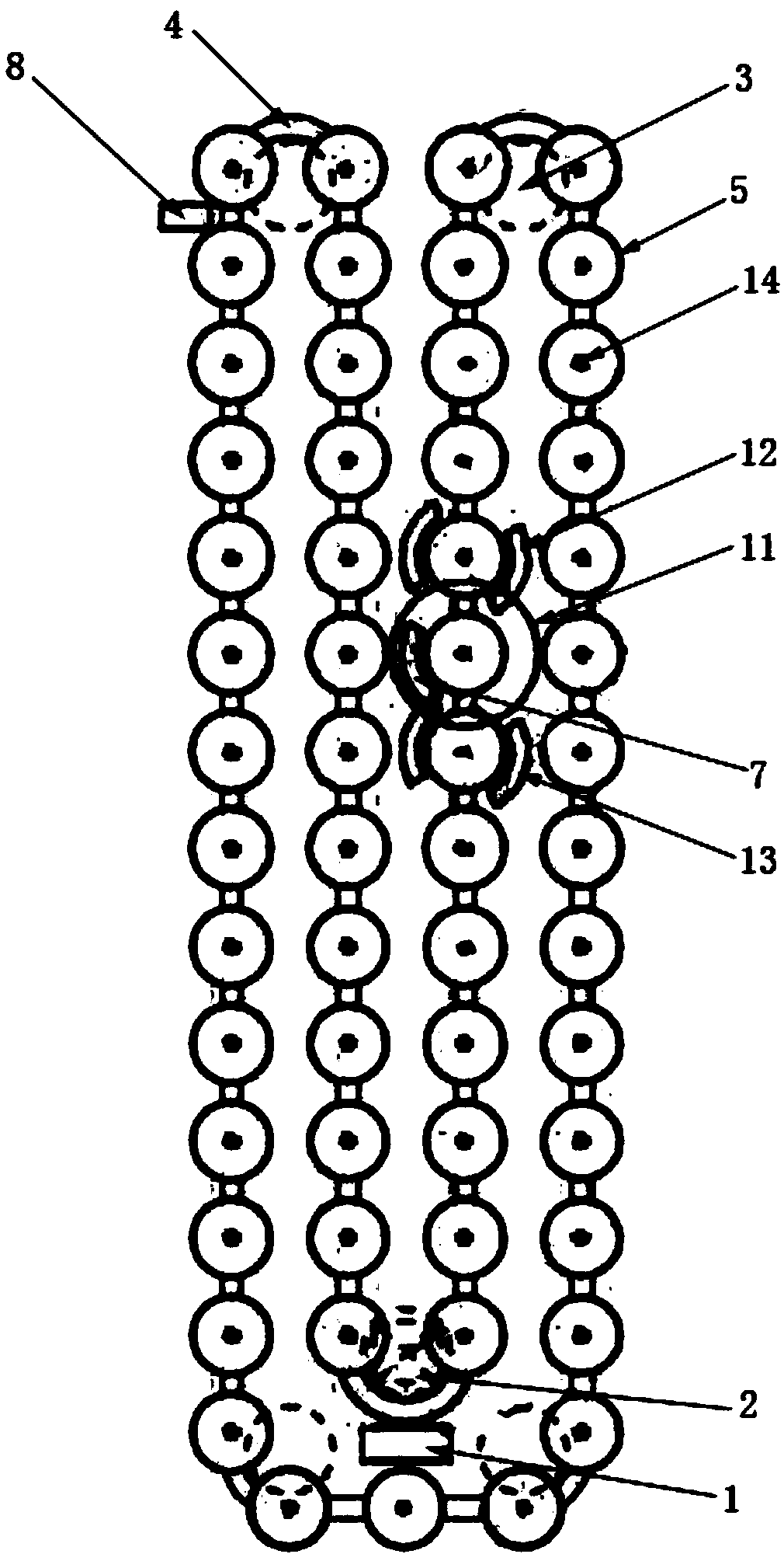 Circulating storage type self-service vending machine and operation method thereof