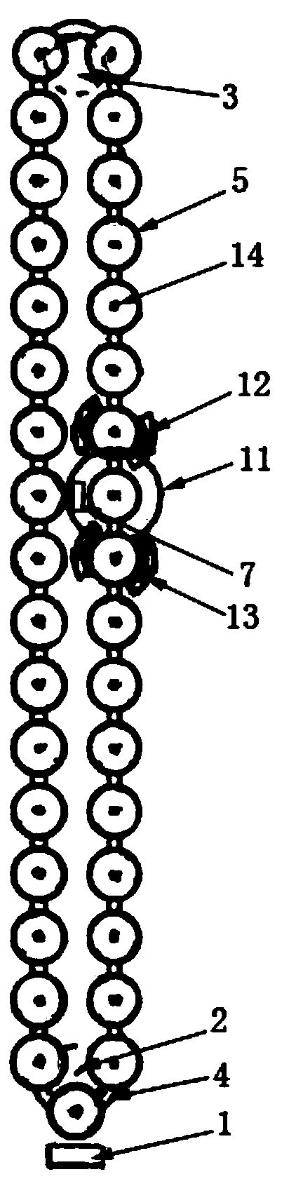 Circulating storage type self-service vending machine and operation method thereof