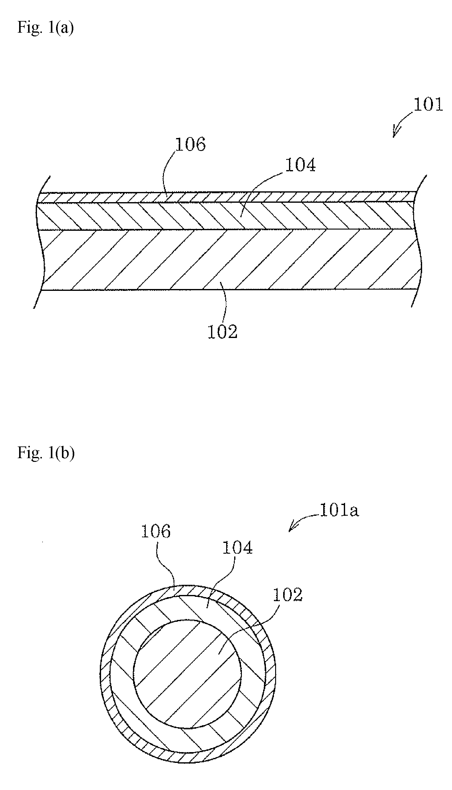 Plating structure and method for manufacturing electric material