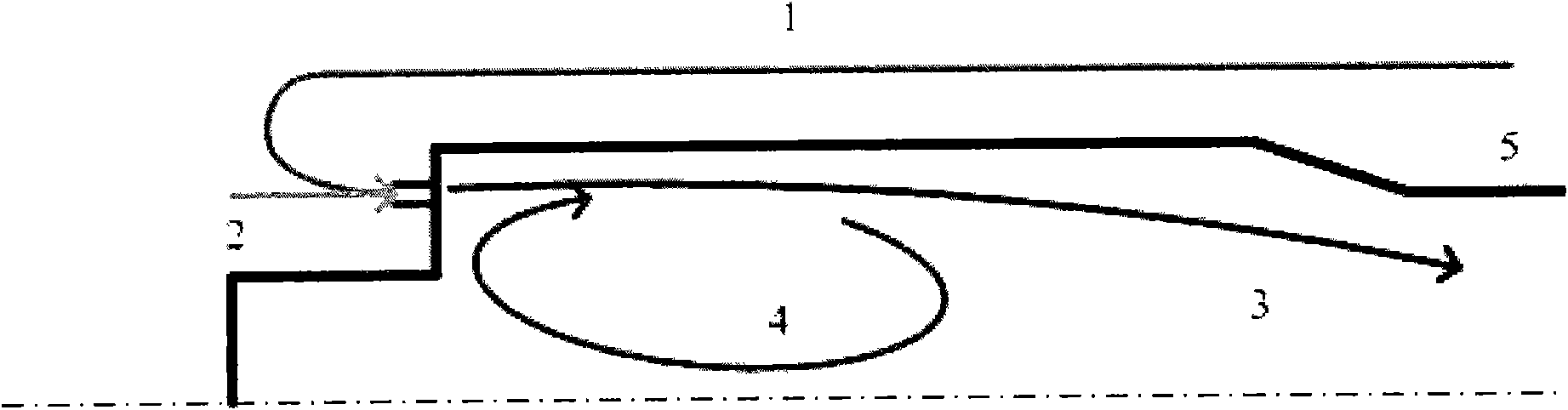 Flameless combustion organizational structure and flameless combustion chamber for realizing structure