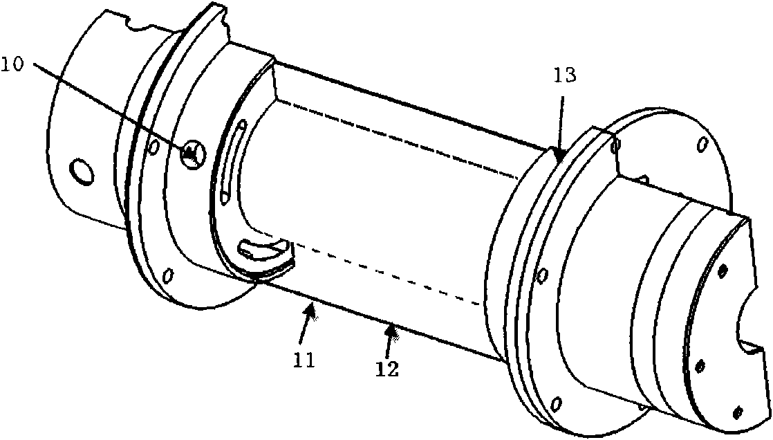 Flameless combustion organizational structure and flameless combustion chamber for realizing structure